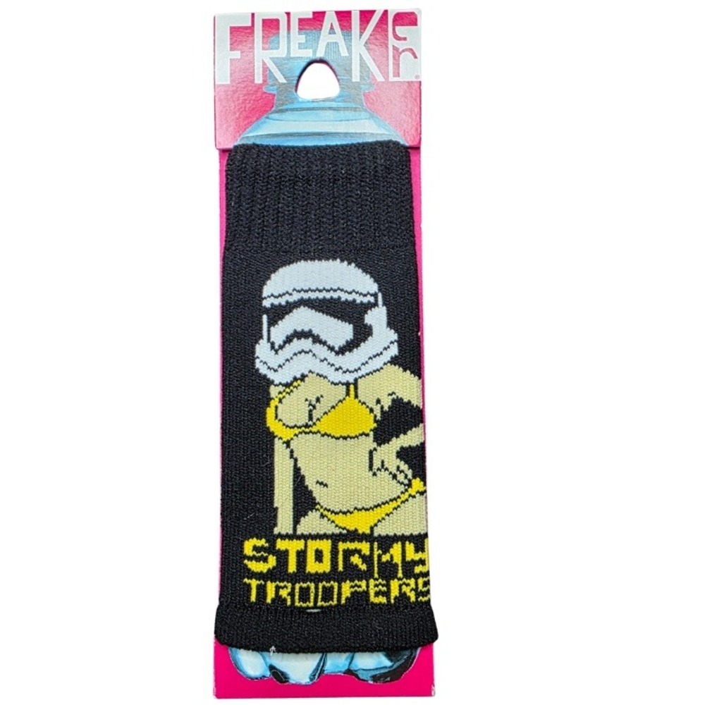 FREAKER‎ Stormy Trooper Star War Bottle / Can Koozie Insulator Sweater NWT